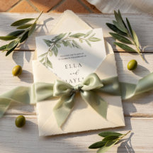 Mediterranean Olive Branch Wedding Collection