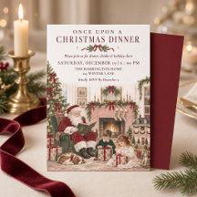 Once Upon a Christmas | Vintage Santa Party