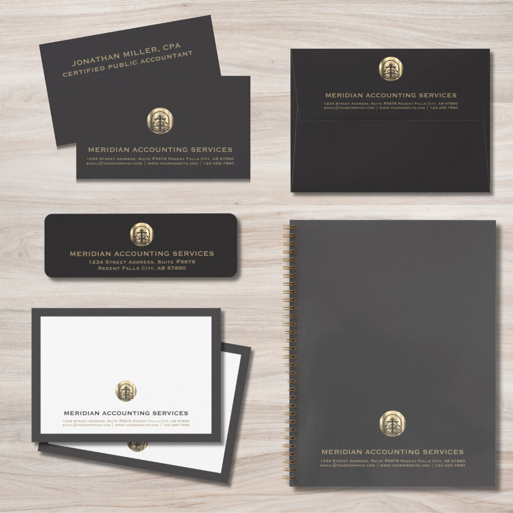 Elegant Accountant Branding Essentials