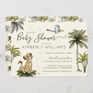 Lion King Baby Shower