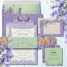 Lavender Fields Western Boho Wedding
