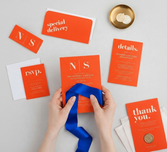 Thumbnail image representing Invitations & Stationery category