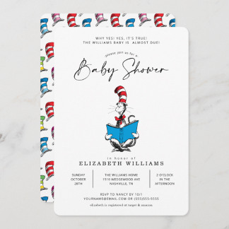 Dr. Seuss Baby Shower