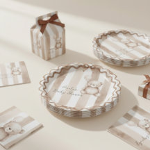 Bearly Wait Neutral Teddy Baby Shower