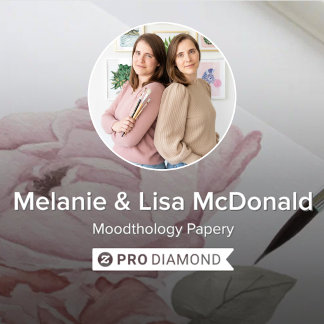 Melanie & Lisa McDonald. Moodthology Papery. Pro Diamond seller.