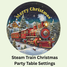 Steam Train Man's Christmas Party