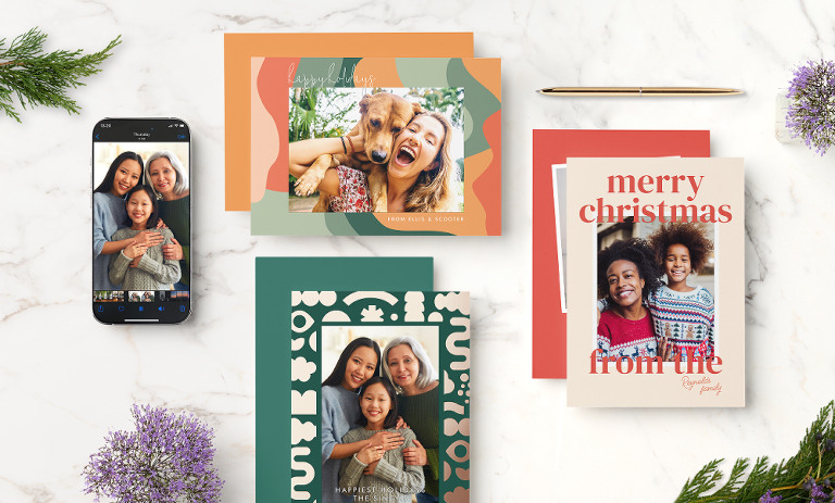 Send joy to the world with custom cards