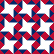 July Fourth Patchwork Pattern