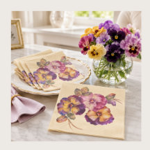 Pansy Garden Party Gifts & Floral Table Decor