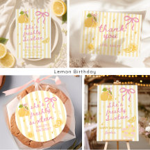Lemon Freshly Birthday