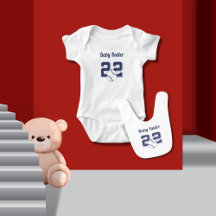 Baby Baller Blue Sports baby shower Collection 