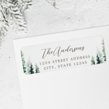 Holiday Address Labels
