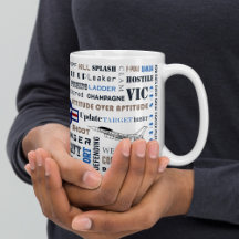 Military Pilot Talk and Lingo Mugs