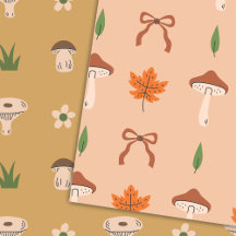 Cute Hand Drawn Autumn Pattern