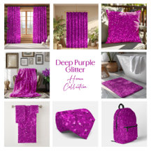 Deep Pink Faux Glitter Pattern