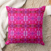 Home & Living with vibrant pink rose pattern