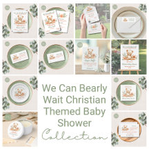 We Can Bearly Wait Christian Themed Baby Shower