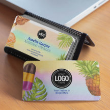 Watercolor Ice Cream Theme Corporate Identity
