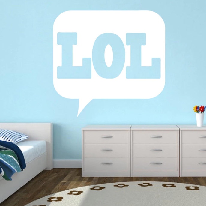 X-Large LOL Wall Decal