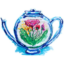 Flower Teapot