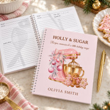 Pink & Gold Christmas Bakery Collection