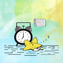 Cute Sleeping Star