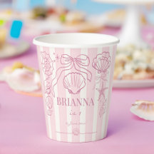 Seashells Preppy Birthday Party