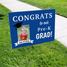 Graduation Yard Signs - Preschool