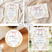 Pink Bow Floral Colletion