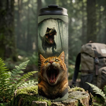Funny T-Rex & Screaming Cat Meme Collection