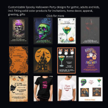 Spooky Halloween Party Designs