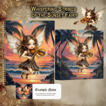 Whispering Strings of the Sunset Fairy