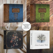 Family Photo & Genealogy Albums