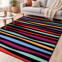 COLORFUL STRIPES HOME DECOR