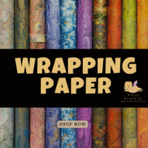 Posh Playful Wrapping Paper