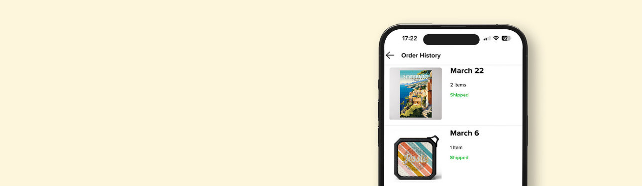 Download the Zazzle Mobile App Today – Shipping Notifications