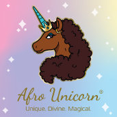 Afro Unicorn - Unique. Divine. Magical. 