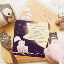 Starry Owls Baby Items