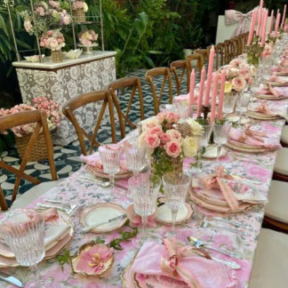 Bow Floral Baby Shower 