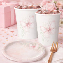 Butterfly Baby in Bloom Baby Shower Collection