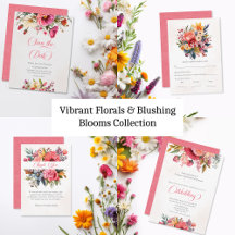 Vibrant Florals and Blushing Blooms Wedding