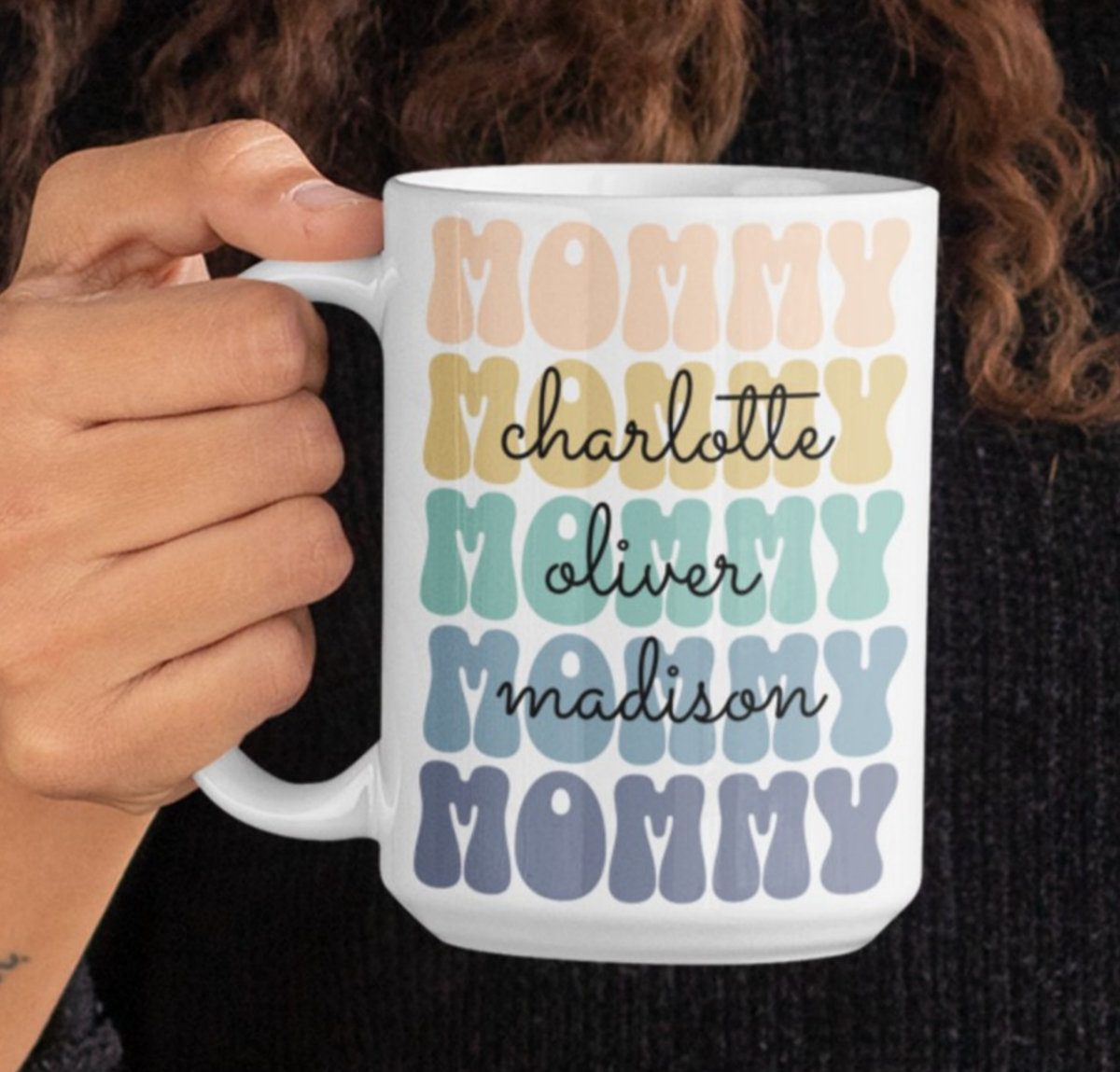 90 Degrees Mothers Day Custom Photo Mug