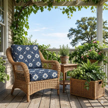 Luxury French Toile Rococo Floral Garden Linen 