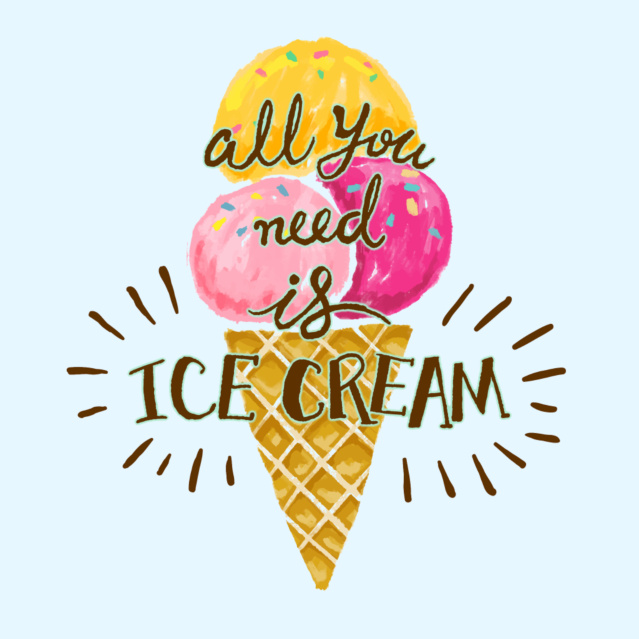 I SCREAM for ICE CREAM! Happy National Ice Cream Day!