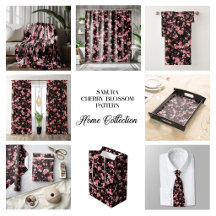 Sakura pink Cherry Blossom Pattern