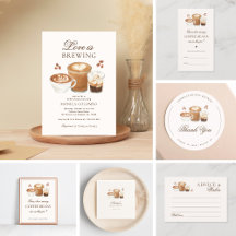 Love is Brewing Coffee Theme Bridal Shower