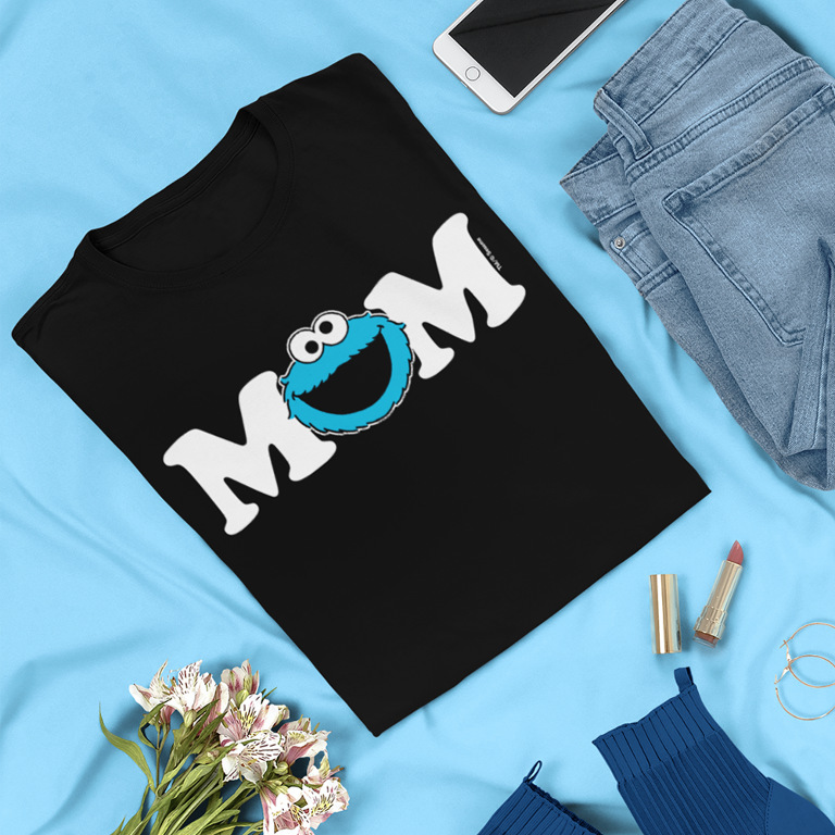 Cookie Monster Mom T-Shirt