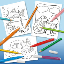 Coloring Book Pages for Kids