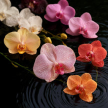 Orchids on Still Water