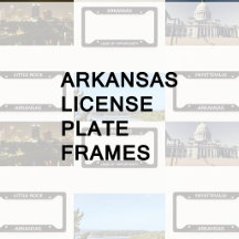 Arkansas License Plate Frames